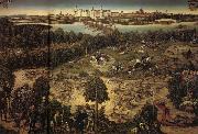 Lucas Cranach The Stag Hunt oil painting